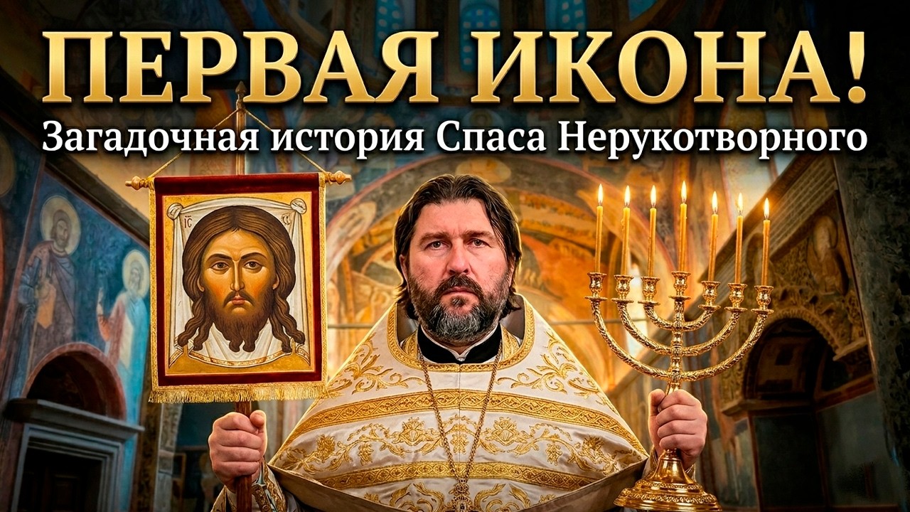 Спас Нерукотворный. Загадка первой иконы!
