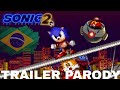 Sonic 2 o Filme Trailer / Paródia do jogo [Versão em Português]
