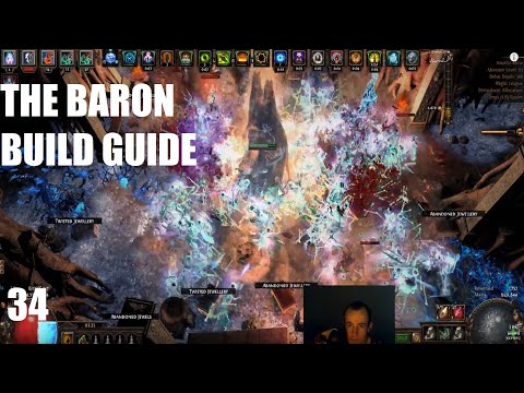 [PATH OF EXILE] - THE BARON EFFICIENT TRAINING 3.8 BLIGHT LEAGUE NECROMANCER BUILD GUIDE