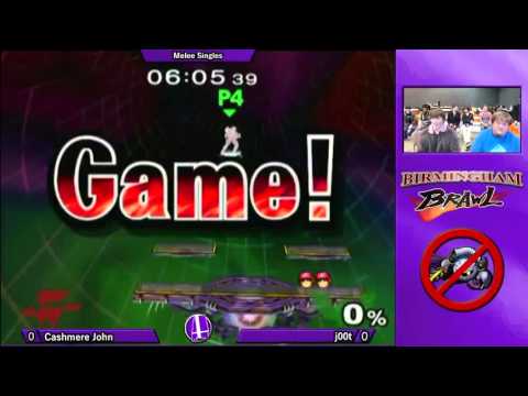Birmingham Brawl 6 Melee Singles - Cashmere John (Falco) vs. j00t (Falcon)