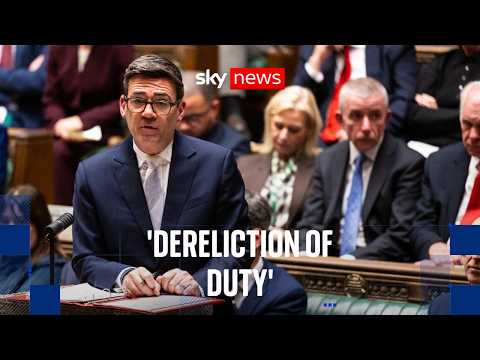 Andy Burnham addresses MPs for first time in weeks