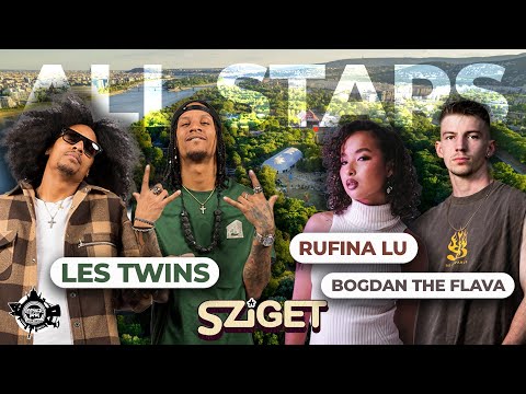 LES TWINS vs RUFINA LU & BOGDAN THE FLAVA | Sziget X Cypher Town | All Stars Battle 2025