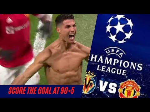 Ronaldo scores last gasp winner after Telles stunner | Manchester United 2-1 Villarreal
