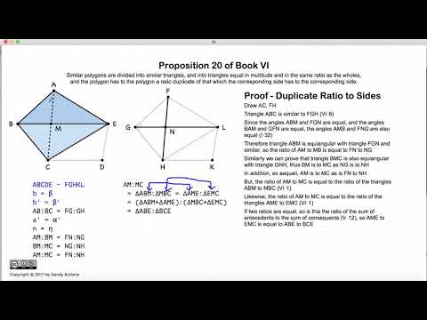 Euclid's Elements Book 6 - Proposition 20