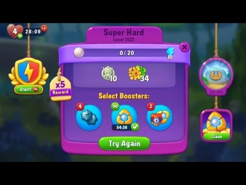 Fishdom I Level 3122 I Super Hard Level