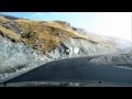Scenery Video Ecards, Passing over the Romanian mountains at 2150..