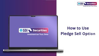 How to Pledge Sell option through SBI Securities Web Platform?