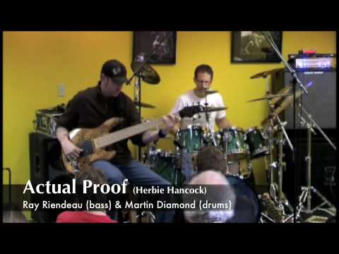 Actual Proof (H. Hancock) performed by Ray Riendeau/Martin Diamond