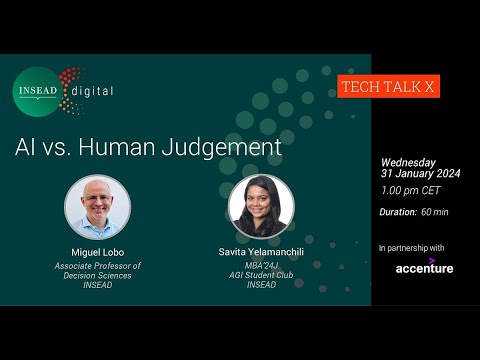 AI vs. Human Judgement w/ INSEAD faculty Miguel Lobo