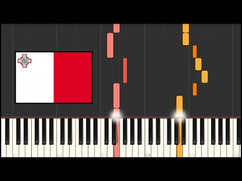 Malta National Anthem - L-Innu Malti (Piano Tutorial)