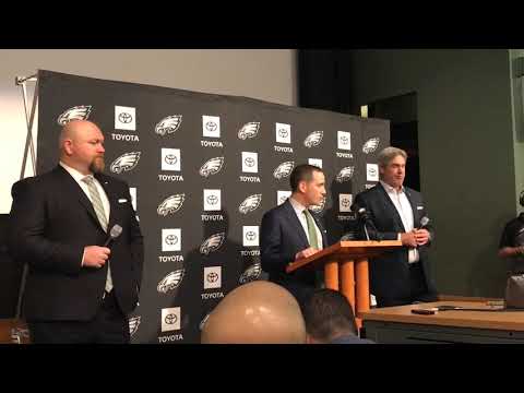 Eagles’ Howie Roseman explains picking Andre Dillard