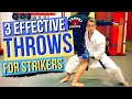 3 Karate Throws For Strikers & Stand-Up Fighters