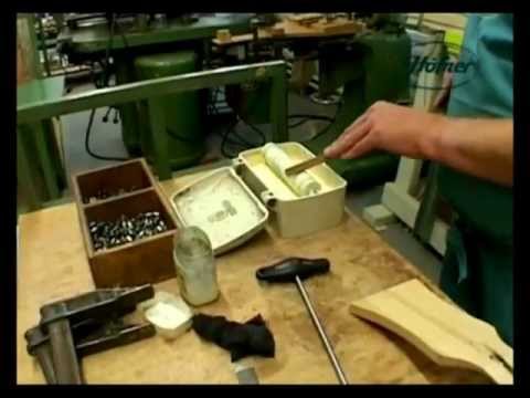 How Hofner German Basses are made, an inside look at the building of a Hofner bass