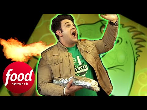 Adam Tackles The Feared And Revered BURRITOZILLA! | Man V Food: The Carnivore Chronicles