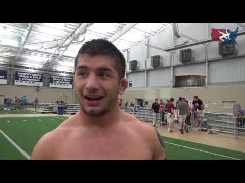 Isaiah Martinez wins 2016 University Freestyle Nationals at 74 kg