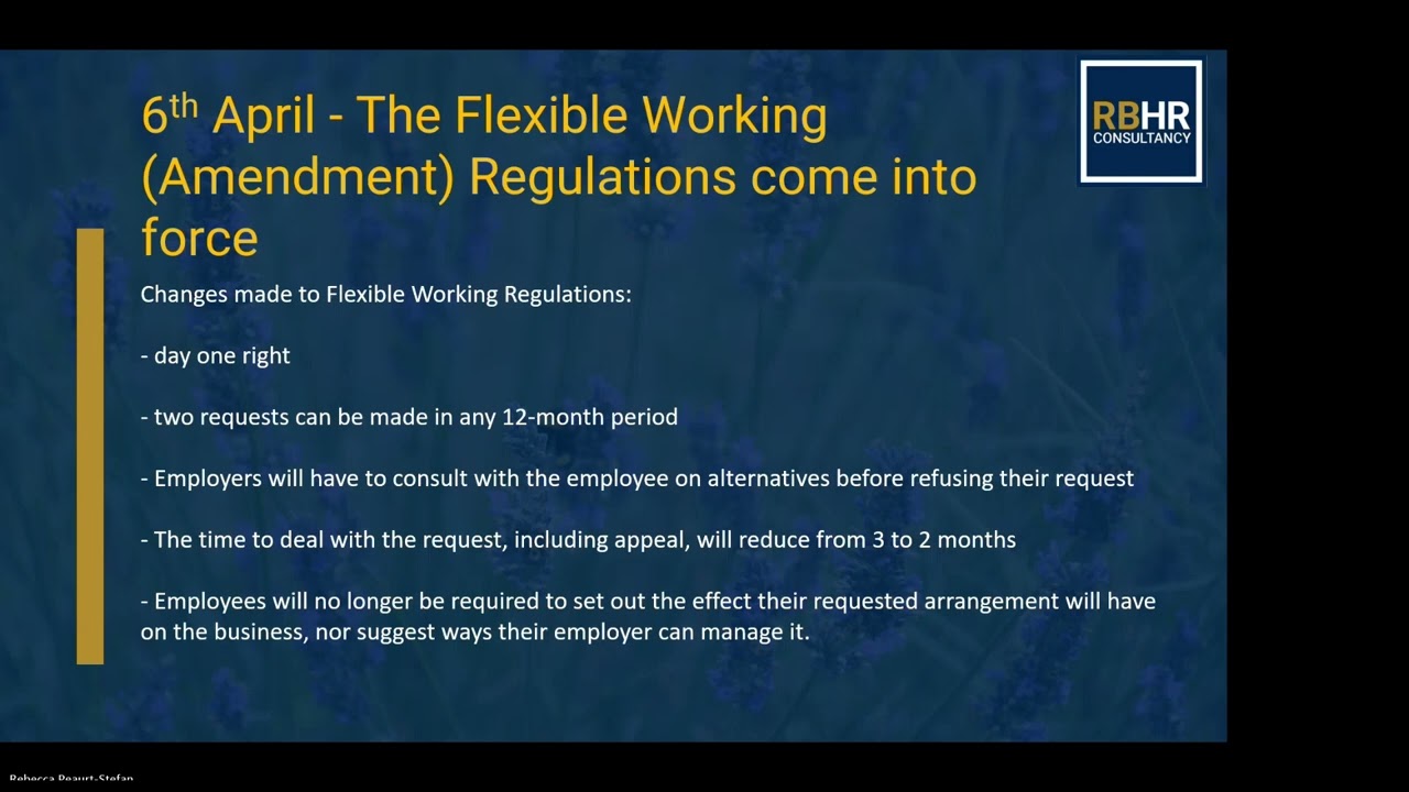 Employment Law Update Webinar 2024