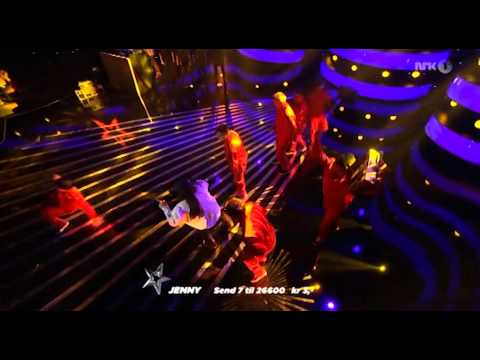 Jenny Jensen & Kingwings Crew - Hey you @ NRK Stjernekamp
