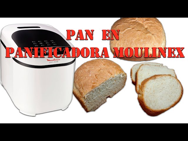 Vídeo relacionado con Moulinex Pain Doré, Panificadora 1 Kg, 12 programas automáticos, panel control intuitivo, 3 niveles de tostado y peso, temporizador, función mantener caliente, incluye libro de recetas, OW210130