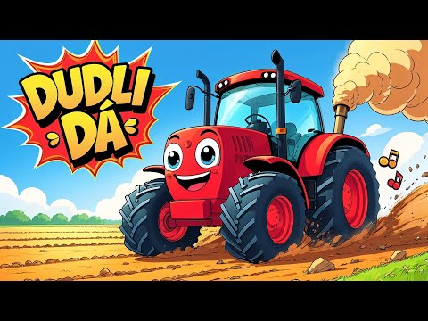 Traktor trrr-drn-drn 🚜💨 | Písnička o traktoru pro děti