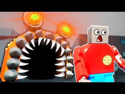 GIANT SLUG MONSTER SURVIVAL! - Brick Rigs Multiplayer Gameplay