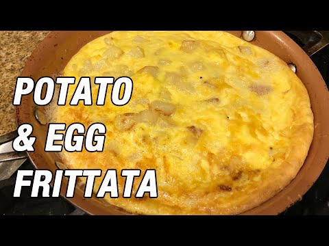 How to Make Potato, Onion & Egg Frittata