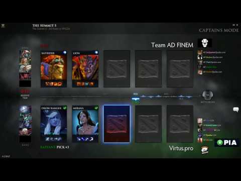 VP vs Ad Finem - Game 1 - The Summit 6 European Qualifiers - @KotLGuy & @Blazecasting