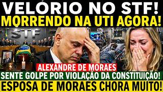 VELÓRIO NO STF! MORRENDO NA UTI AGORA! ALEXANDRE DE MORAES SENTE GOLPE POR VIOLAÇÃO DA CONSTITUIÇÃO