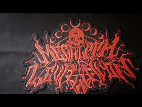 Megalith Levitation logo back patch