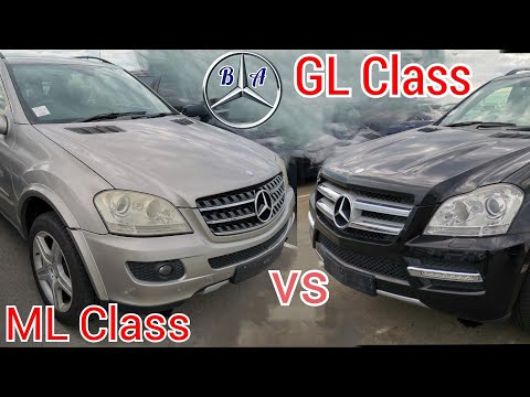 Mercedes ML vs GL Class Comparison, W164 vs X164...
