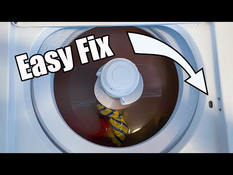 Whirlpool Top-load Washing Machine won't Drain (Easy Fix)