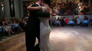 Gabriela Gallese y Alejandro Lazzaro "Tu boca mintió" En lo de Balmaceda Milonga