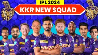 IPL 2024 - KKR New Squad 2024 | KKR 2024 New Squad | KKR New Squad IPL 2024 | KKR IPL 2024 Squad