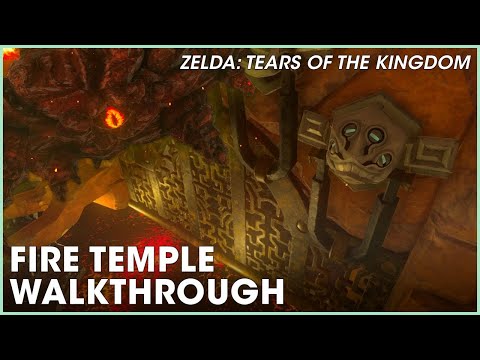 Fire Temple Walkthrough & Marbled Ghoma Boss Guide | Zelda: Tears of the Kingdom