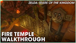 Fire Temple Walkthrough & Marbled Ghoma Boss Guide | Zelda: Tears of the Kingdom