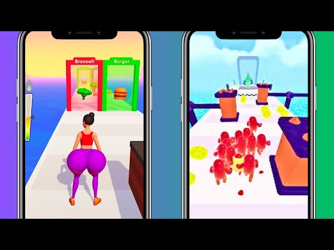 Satisfying Run Mobile Games | Twerk vs Join Blob Clash 3D