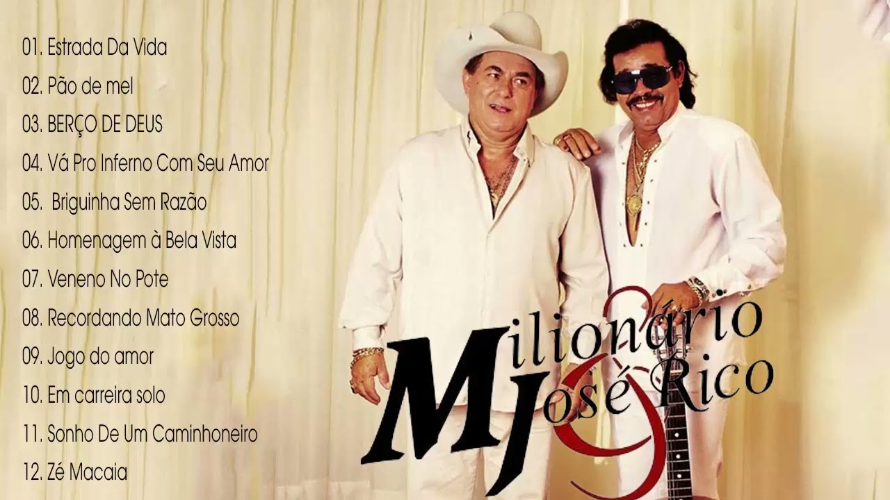 Milionario e Jose rico As Melhores Antigas Cd Completo - Milionário e José Rico As Tops