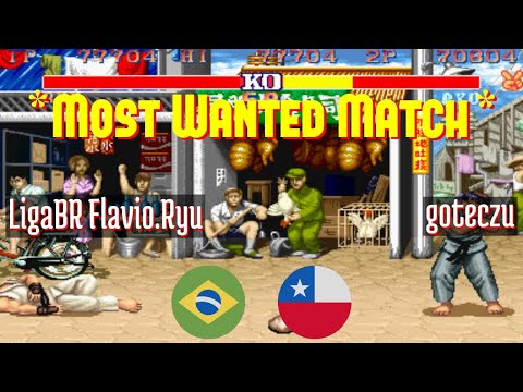 Street Fighter II Champion Edition (FT5) - LigaBR Flavio.Ryu (BR) vs goteczu (CL) - 2021-06-23