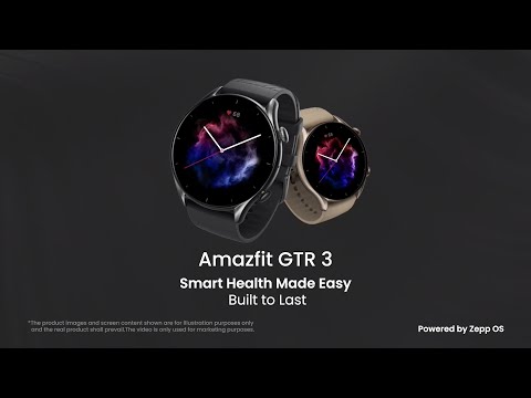 Смарт-часы Amazfit GTR 3 Thunder Black
