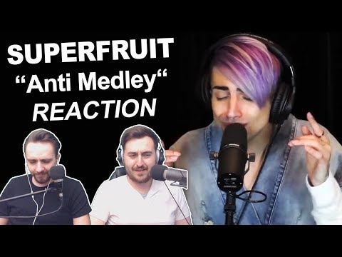 Singers Reaction/Review to "Superfruit - Anti Medley"