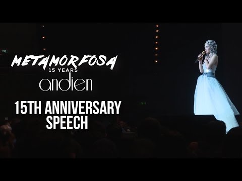 Andien - 15th Anniversary Speech | (Andien Metamorfosa)