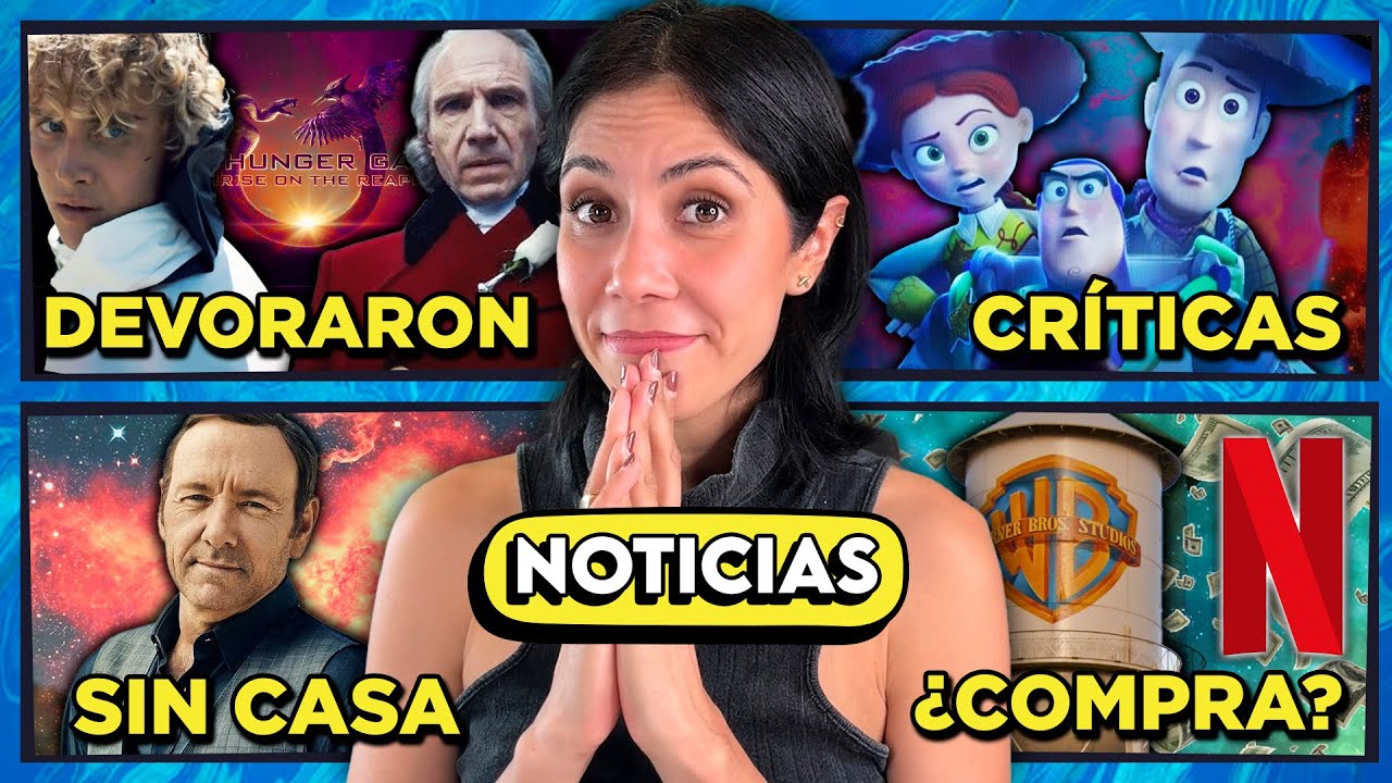 JUEGOS DEL HAMBRE | SPACEY SIN CASA | NETFLIX X WARNER | TOY STORY 5