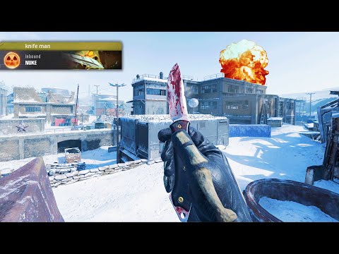 I NUKED Gun Game with a KNIFE and it made players so TERRIFIED