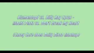 Blumentopf vs. Billy Ray Cyrus - Macht Platz vs. Don't break my Heart (Casey Core Mashup)