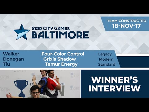 SCGBALT: Winner's Interview - Walker, Donegan, Tiu | Team Constructed