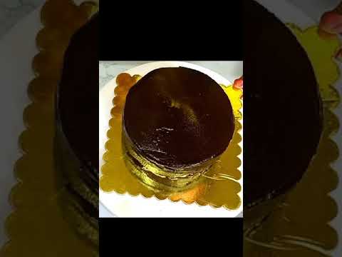 matte effect cake 🎂 #chocolate flavour#chocolate cake#shorts