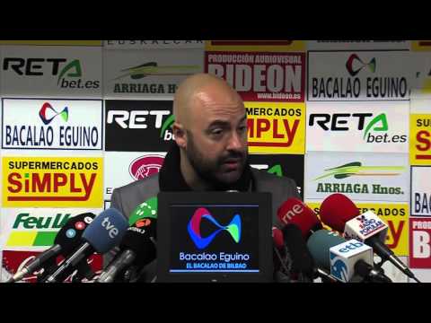 David Movilla tras Barakaldo C.F 1 - Valencia 3