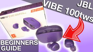 Video thumbnail for Beginners Guide JBL VIBE100tws (How to use truly wireless earbuds) by MegaSafetyFirst