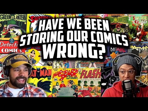 Every Comic Published by DC in a Single Collection? // Storing Comic Books in a Very Surprising Way