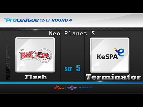 [0430] Flash(KT) vs Terminator(8th) TvP 5SET  Neo Planet S - Stracraft 2,esportstv,SPL