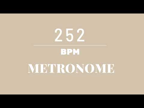 252 BPM Metronome